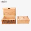 Hộp ủ bảo quản cigar Lubinski kiến trúc cổ điển YJA 60045