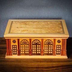 Hộp ủ bảo quản cigar Lubinski kiến trúc cổ điển YJA 60045