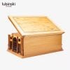 Hộp ủ bảo quản cigar Lubinski kiến trúc cổ điển YJA 60045