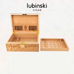 Hộp ủ bảo quản cigar Lubinski Phiên bản Rắn Vàng 