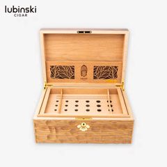 Hộp ủ bảo quản cigar Lubinski Phiên bản Rắn Vàng 