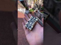 Dupont  Sơn Mài Đen Hoa Văn Hoàng Gia D08-video