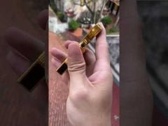 Dupont Hồng Kông Sơn Mài Đen Họa Tiết Chữ D D18-video