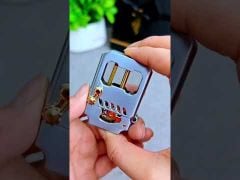 Bật lửa Zorro cần gạt xăng lộ thiên Z786-video