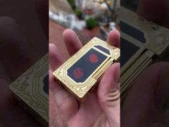 Dupont Sơn Mài Dính Nhũ Kim Tuyến Bo Viền Khắc Hoa Văn D35-video