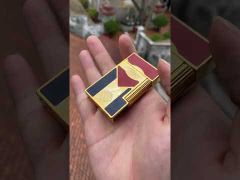 Bật Lửa ST Dupont Sơn Mài Chủ Đề Quốc Kỳ Cuba D48-video