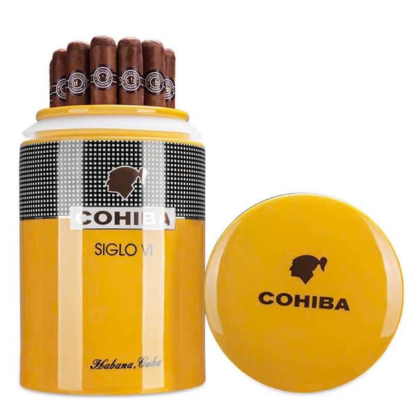 Hộp đựng cigar sứ Siglo VI HS02