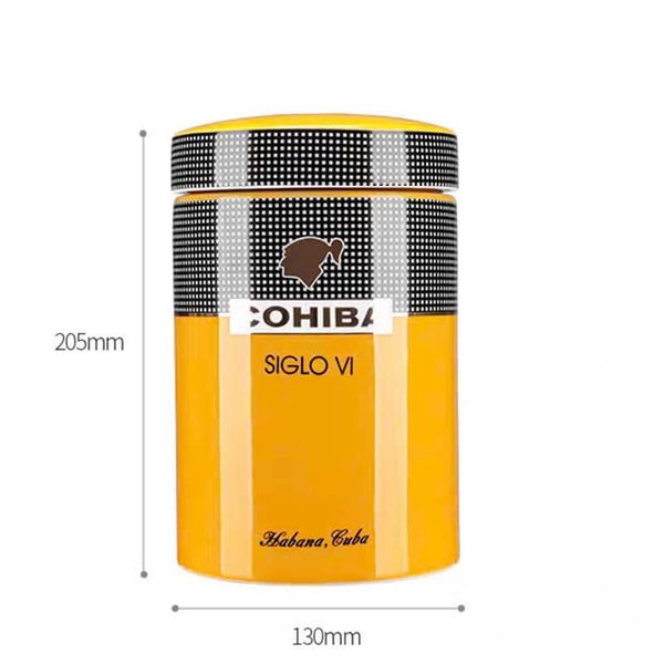 Hộp đựng cigar sứ Siglo VI HS02