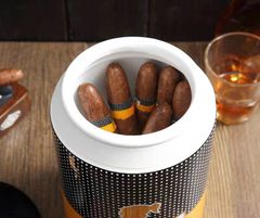 Hộp đựng xì gà bằng sứ HS01