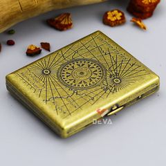 Hộp đựng thuốc lá Kuboy/Star chứa 20 điếu loại 6.5mm vỏ khắc hoa văn các mẫu KP1