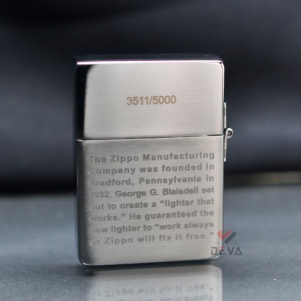Zippo Tái Bản 1935 Bản Kỷ Niệm Nhà Sáng Lập Fouder's Day Collectible Z106