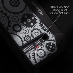 Bật lửa Honest khò 1 tia nắp mở tự động kèm đục Cigar BCZ 836