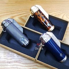 Bật lửa Honest khò 3 tia nắp mở tự động kèm đục Cigar BCZ835