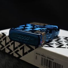 Zippo Armor Đặc Biệt Chủ Đề Đầu Lâu Cách Điệu Skull Design Z137