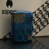 Zippo Armor Đặc Biệt Chủ Đề Đầu Lâu Cách Điệu Skull Design Z137