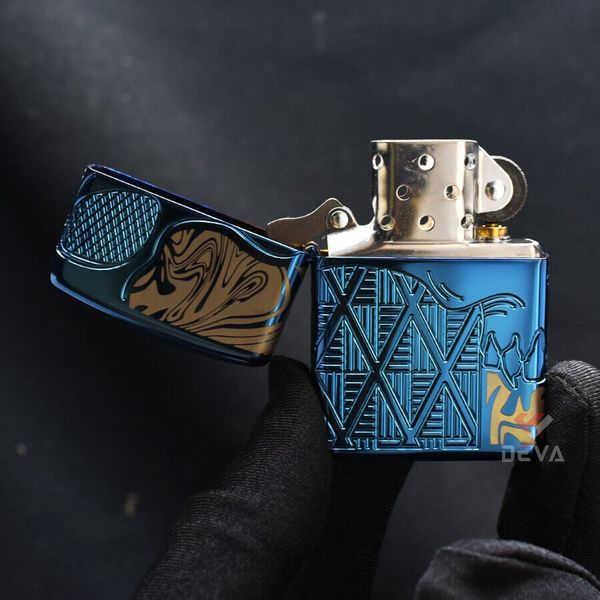 Zippo Armor Đặc Biệt Chủ Đề Đầu Lâu Cách Điệu Skull Design Z137