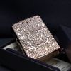 Zippo Armor Vàng Hồng Hoa Văn Carved Design Z161