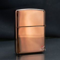 Zippo Armor Vàng Hồng Hoa Văn Carved Design Z161