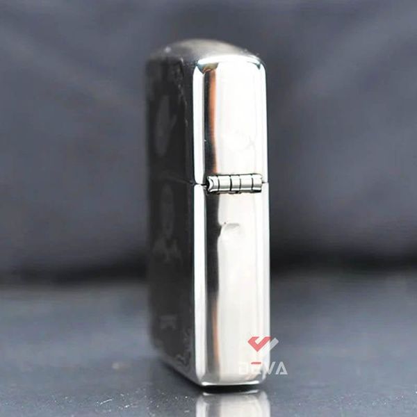 Zippo Bạc Khối Armor Khắc Cô Gái Cao Bồi Hot Cowgirl BK62