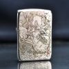 Zippo Bạc Khối Tái Bản 1941 Khắc Quan Vũ BK35