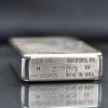 Zippo Bạc Khối Tái Bản 1941 Khắc Hoa Văn Rồng Phượng BK32