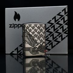 Zippo Bản Đặc Biệt Luxury Chủ Đề Đại Bàng Ái Quốc Patriotic Design Z220