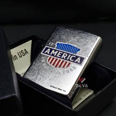 Zippo Chủ Đề Buck Wear 1776 America Land Of The Free Z130