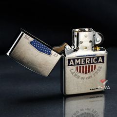 Zippo Chủ Đề Buck Wear 1776 America Land Of The Free Z130