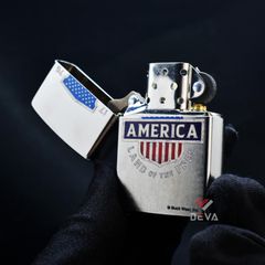 Zippo Chủ Đề Buck Wear 1776 America Land Of The Free Z130
