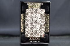 Zippo chính hãng Dạ Quang Chủ Đề Đầu Lâu Skeleton Design Z385