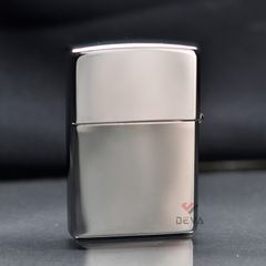 Zippo Mạ Chrome Bạc Bóng In Hình Chim Ưng Eagle Z99