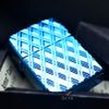 Zippo Armor Xanh Vân Kim Cương 3D Blue Diamonds Design Z332