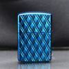 Zippo Armor Xanh Vân Kim Cương 3D Blue Diamonds Design Z332