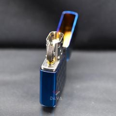 Zippo Armor Xanh Vân Kim Cương 3D Blue Diamonds Design Z332