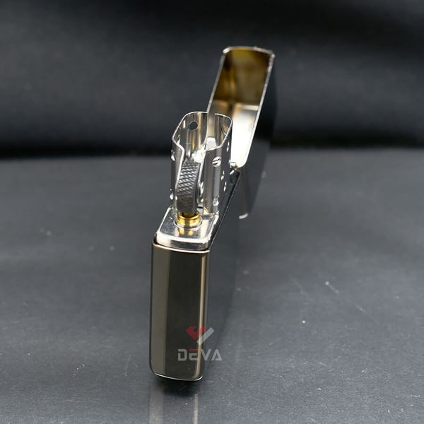 Zippo Đen Khắc Khung Thương Hiệu Zippo Framed Design Z182