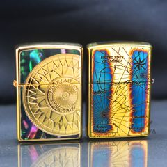 Zippo Bản Giới Hạn Khảm Trai Mặt La Bàn The Expansion Of Sail ZN01