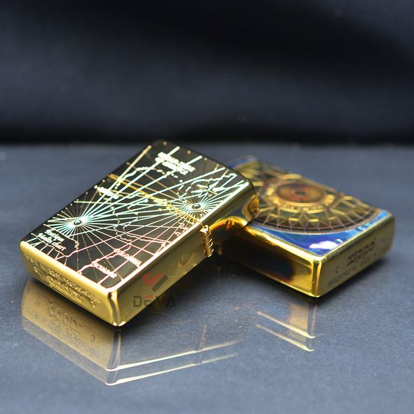Zippo Bản Giới Hạn Khảm Trai Mặt La Bàn The Expansion Of Sail ZN01