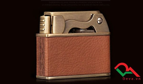 Bật lửa xăng đá Jobon  bọc da ZB 612-1