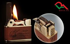 Bật lửa xăng đá Jobon  bọc da ZB 612-1