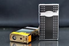 Bật Lửa Khò 1 Tia Kèm Đục Cohiba Đánh Đá Ngang COB 169