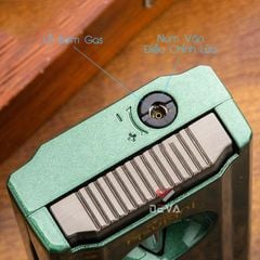 Bật lửa Lubinski khò 2 tia kèm dao cắt chữ V và đục Cigar YJA 10060