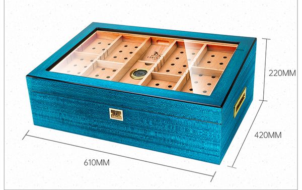 Hộp ủ xì gà 250 điếu Lubinski YJA 60013