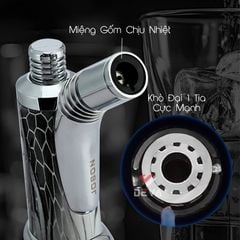 Bật lửa chính hãng Jobon khò đại 1 tia có chốt khóa gas ZB 667