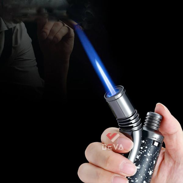 Bật lửa chính hãng Jobon khò đại 1 tia có chốt khóa gas ZB 667