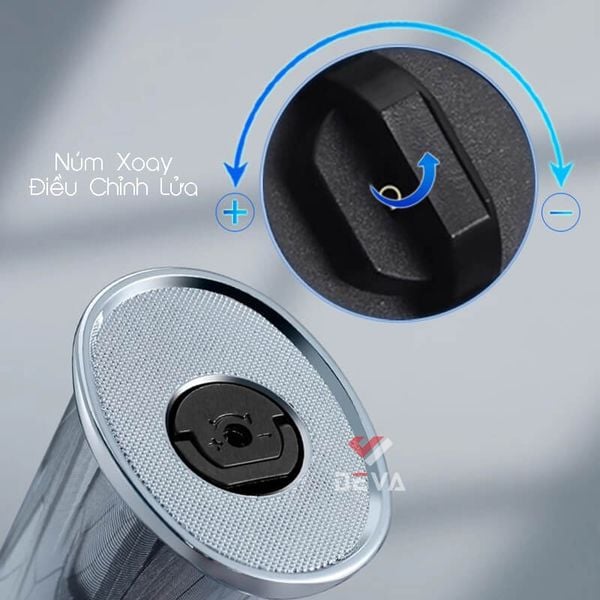 Bật lửa chính hãng Jobon khò đại 1 tia có chốt khóa gas ZB 667