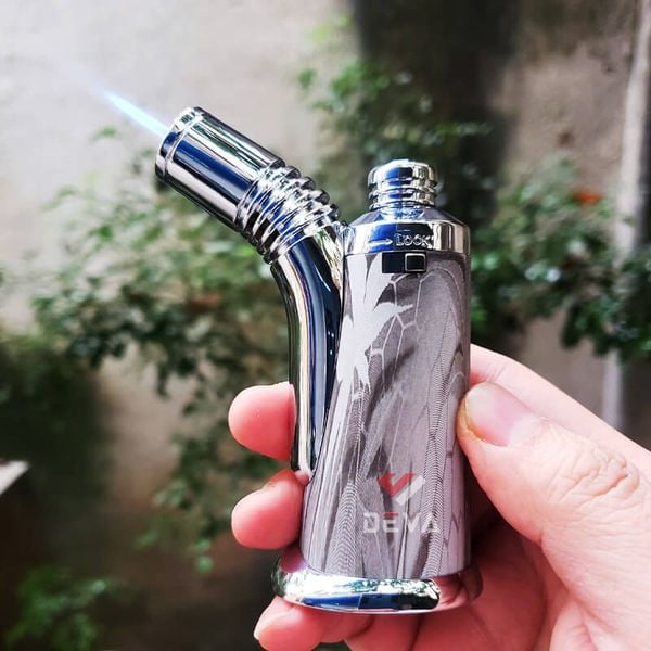 Bật lửa chính hãng Jobon khò đại 1 tia có chốt khóa gas ZB 667