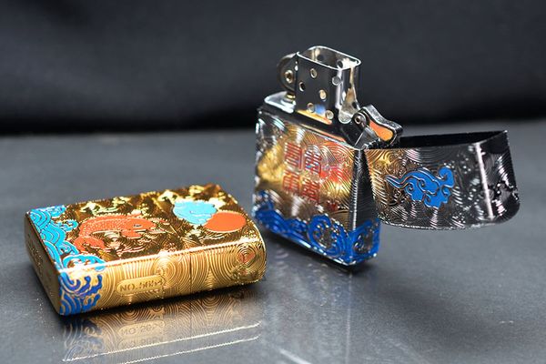 Zorro khắc 5 mặt chủ đề cá chép dưới trăng Z92035