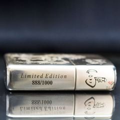 Zippo Bạc Khối Armor Bản Giới Hạn Hình Ngựa BK21