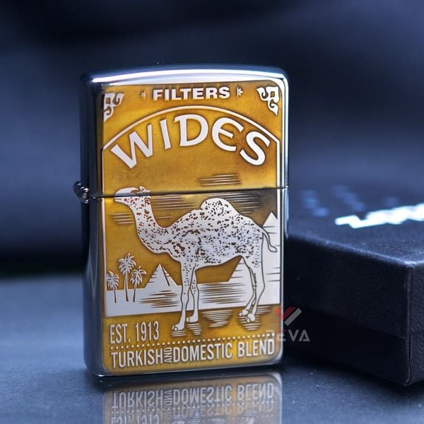 Zippo Khắc Chủ Đề Hãng Camel Lạc Đà ZK113