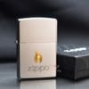 Zippo Satin Khắc CNC Ngọn Lửa Thương Hiệu Zippo ZK106